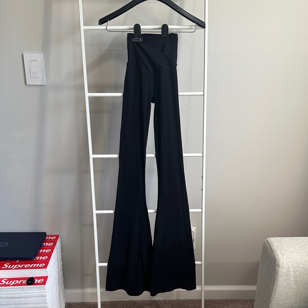Aerie Black Flare Leggings